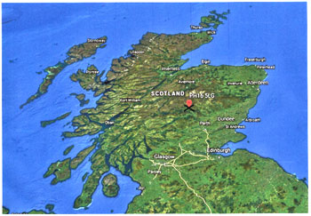 Killiecrankie Battlefield location in Scotland