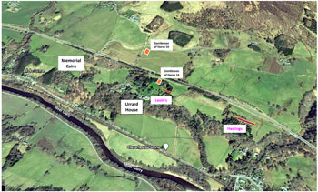 Battle of Killiecrankie map 2 of the 1689 Jacobite battle